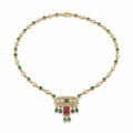 Emerald Ruby Heirloom Necklace