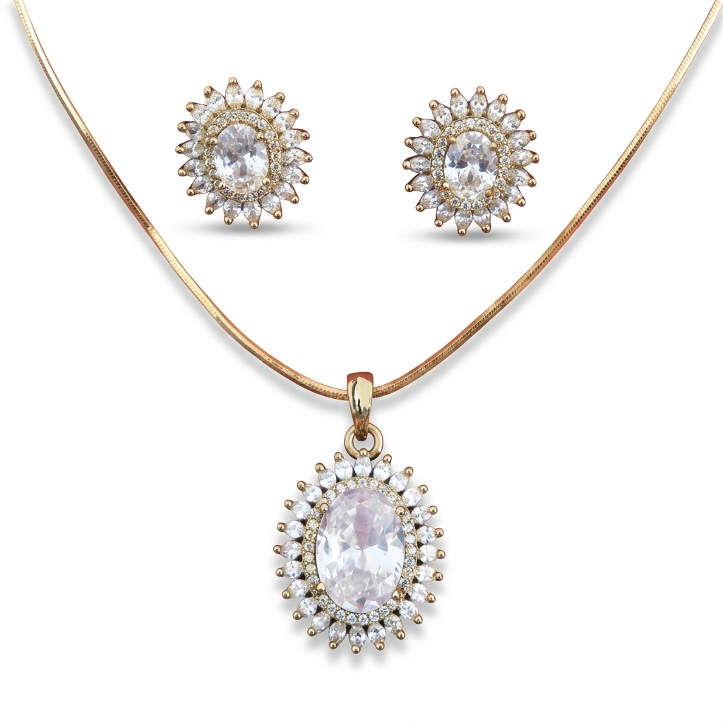 Celestia Sparkle Pendant Set