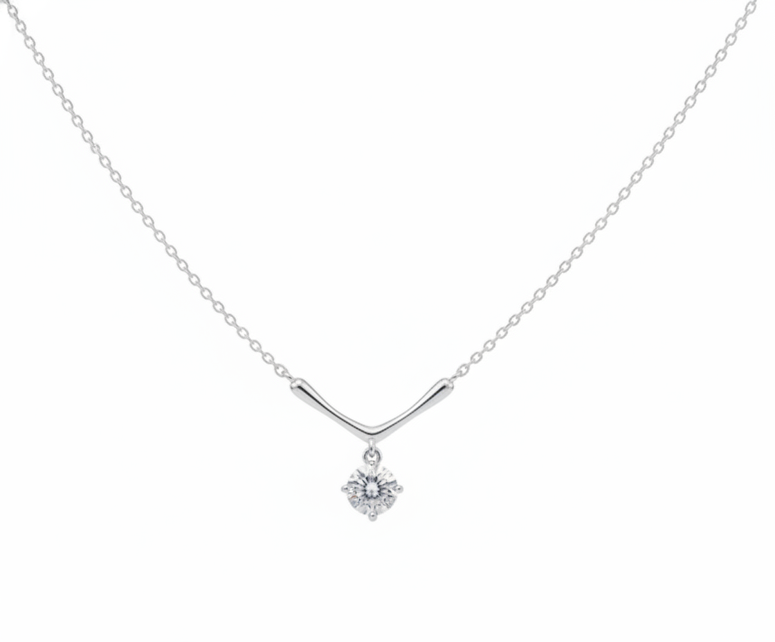Vera Solitaire Pendant