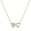 Twin Heart Grace Pendant