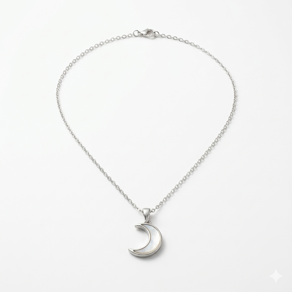 Luna Crescent Moon Pendant